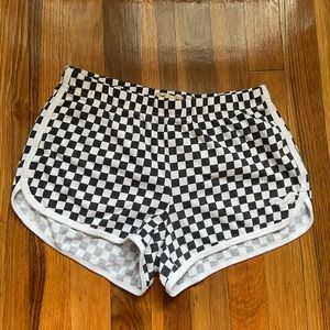 Checkered shorts